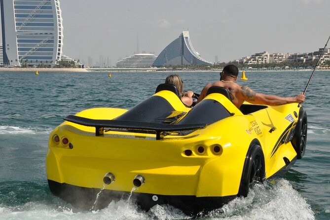 Private Tour Dubai in Jet Car 60min: Burj Al Arab to Atlantis - Views of Burj Khalifa From Afar