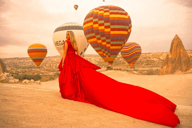 Professional Photoshoot With Hot Air Balloons in Cappadocia - Private Transportation Convenience