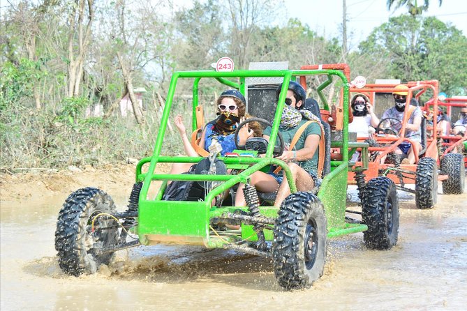 Punta Cana Dune Buggy Adventure and Amazing Water Cave - Posing for Photos at Iconic Locations