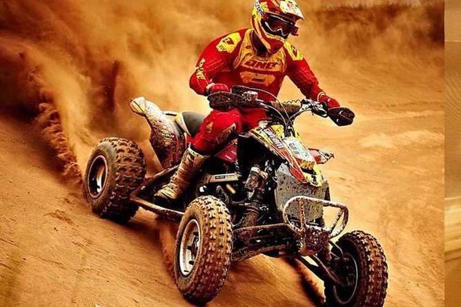 Quad Bike Ride and Evening Desert Safari Wd BBQ Dinner, Camel Ride, Live Shows - Duration and Group Size