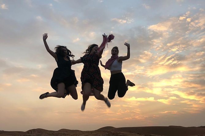 Red Dune Evening Desert Safari With BBQ Dinner and Camel Ride - Immersive Arabian Dress Photography