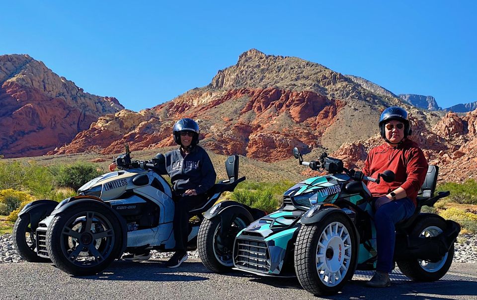 Red Rock Canyon: Self-Guided Trike Tour on a CanAm Ryker! - Minimum Age and Drivers License Required