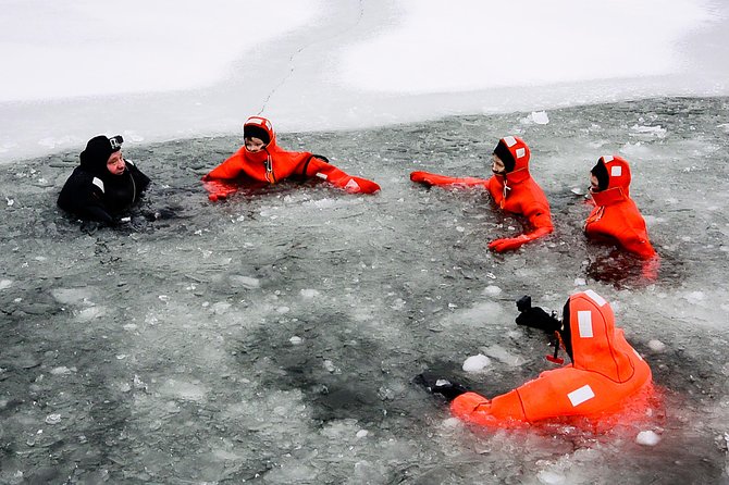 Redrib survival suit experience - Swimming and Floating