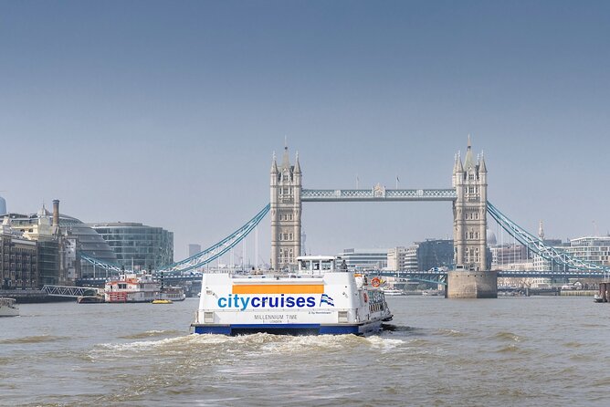 River Thames Sightseeing Cruise - One Way - Booking Confirmation