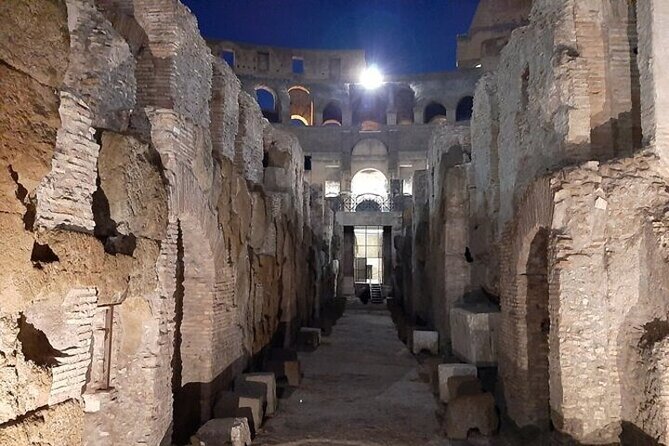 Rome: Colosseum Tour by Night With Arena & Underground - Additional Information