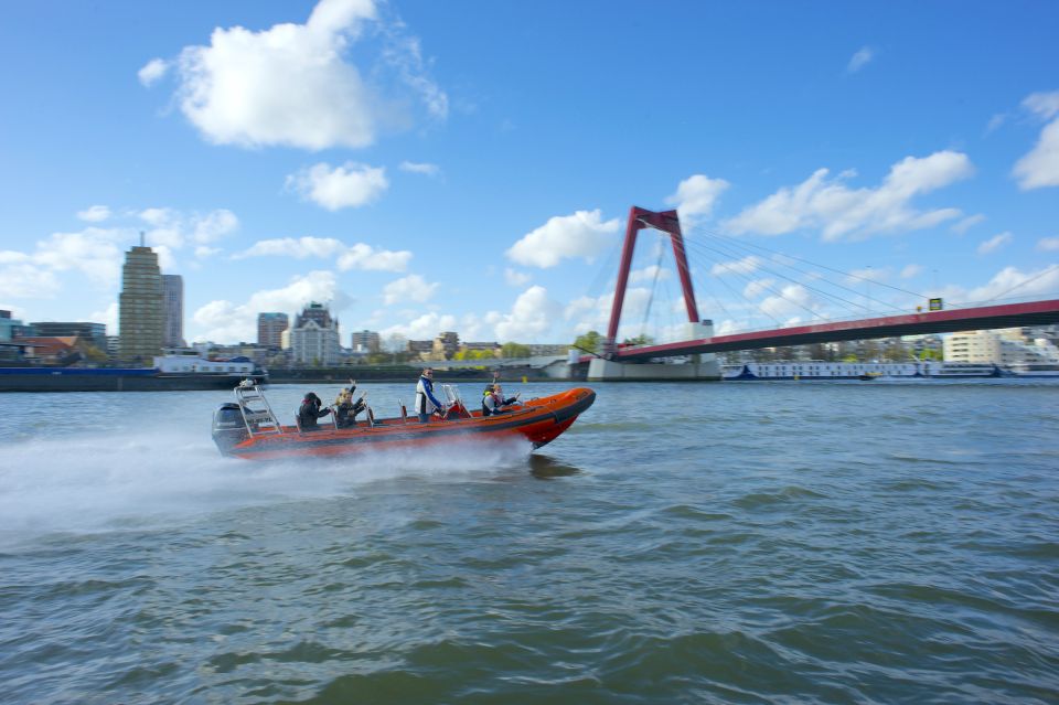 Rotterdam: Private Maas River Speedboat Cruise - Safety and Restrictions