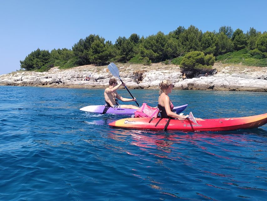 Rovinj: Golden Cape Desert Islands Kayak & Snorkeling Tour - Scenic Aspects