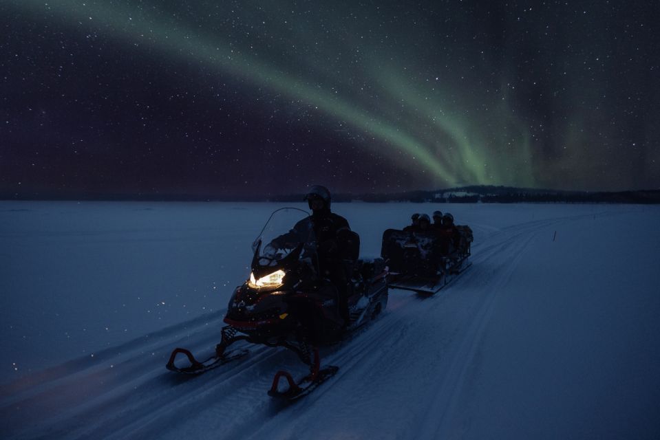 Ruka: Starlight Sledging to Search for the Northern Lights - Opportunity to See the Northern Lights