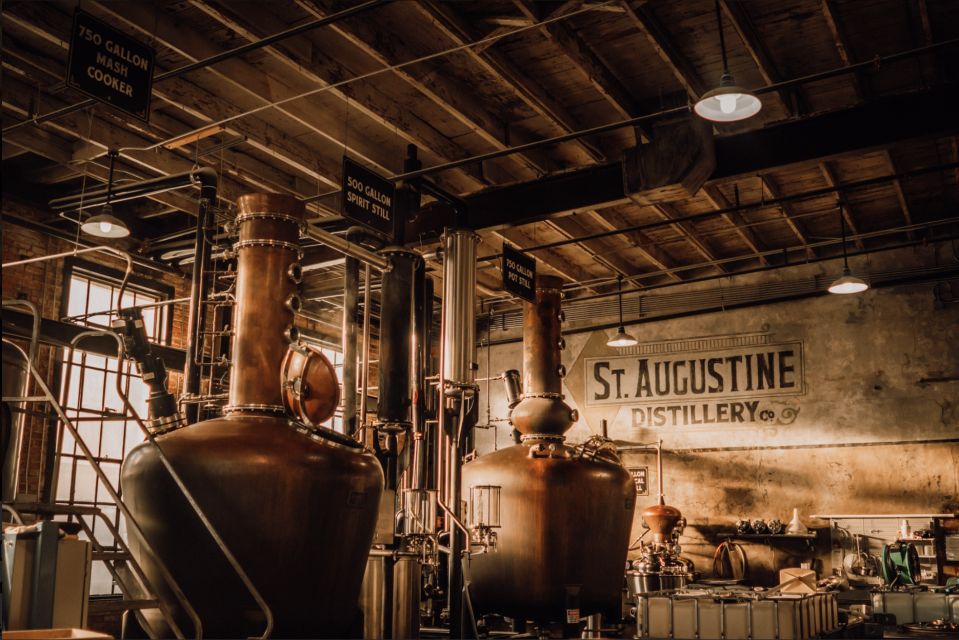 Saint Augustine: Bourbon History and Tasting Experience - Important Information