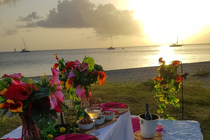 Saint Lucia Beachfront Sunset Picnics - Confirmation and Accessibility