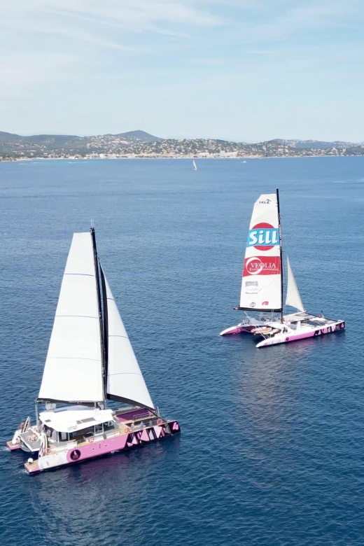 Saint Tropez: Evening Catamaran Party With Welcome Drink - Booking and Cancellation Policy