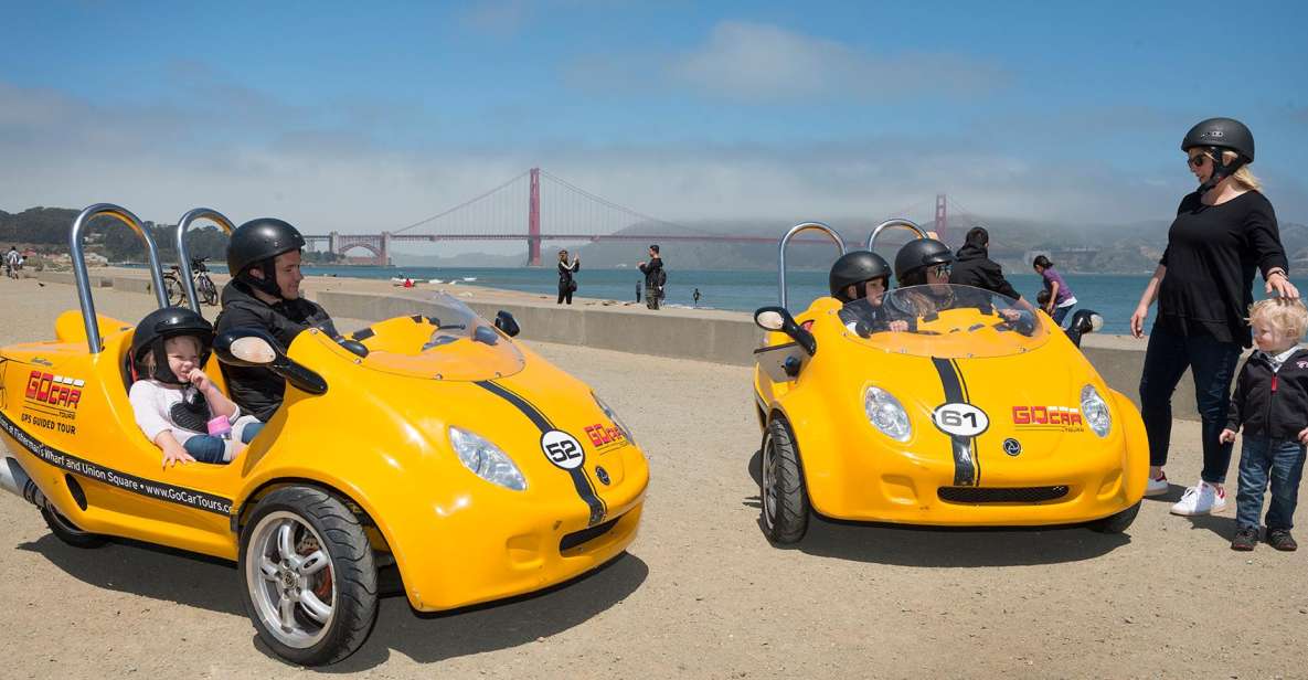 San Francisco: 3-Hour Early Bird GoCar Tour - Meeting Location and Availability