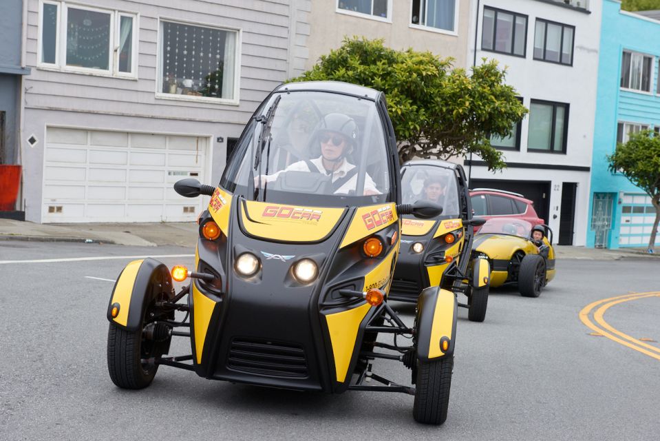 San Francisco: Electric Gocar Tour Over Golden Gate Bridge - Exploring Sausalito