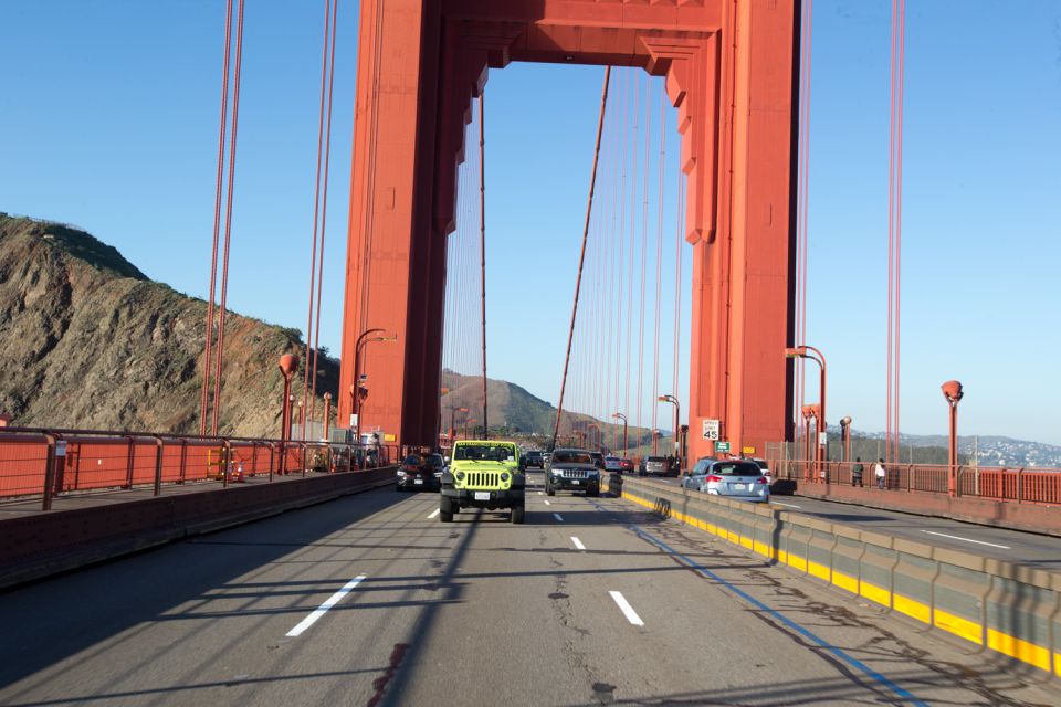 San Francisco: Muir Woods Giant Redwoods & City Private Tour - Muir Beach Overlook