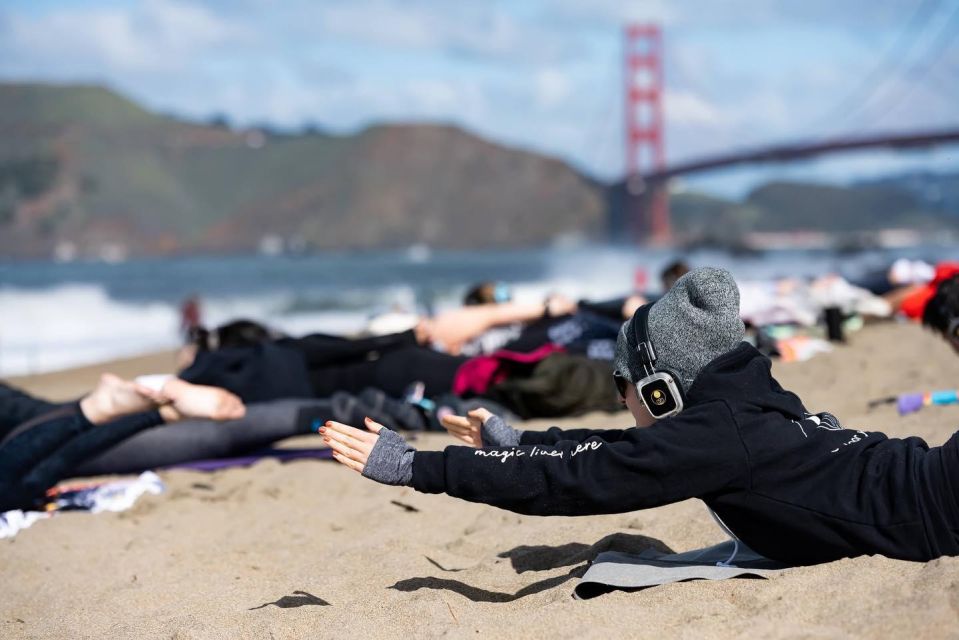 San Francisco: Silent Disco Yoga at Baker Beach - Skilled Yoga Instructors