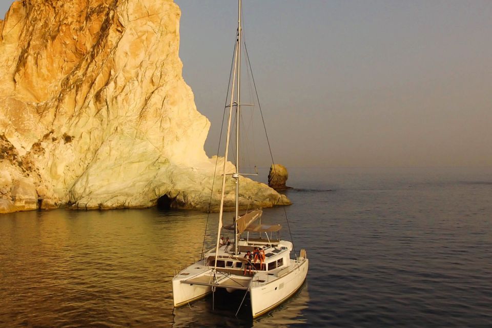 Santorini: All-Inclusive Catamaran Cruise W/ Hot Spring Swim - Transportation and Meeting Information