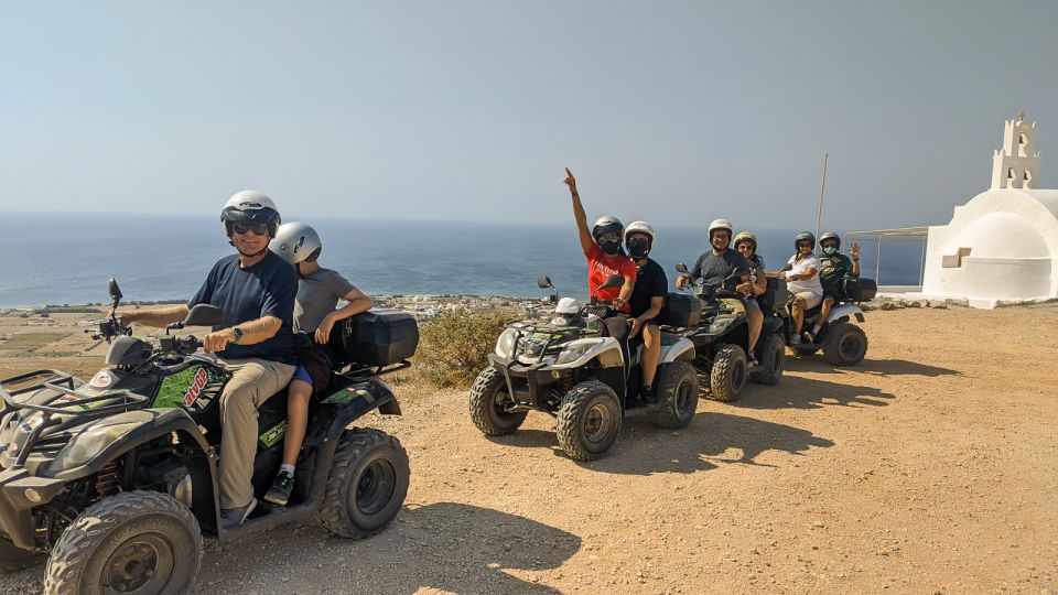 Santorini: ATV Quad Bike Tour With Lunch - Savoring Local Cuisine