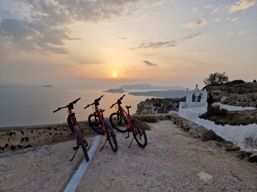 Santorini: E-Bike Sunset Tour Experience - Not Suitable For