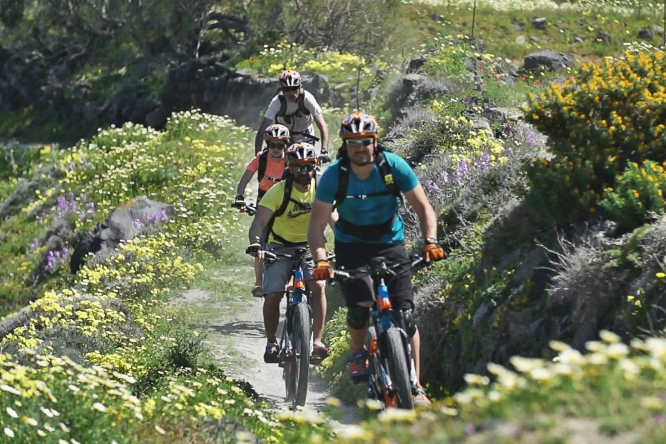 Santorini: Electric Mountain Bike Adventure - Included Amenities