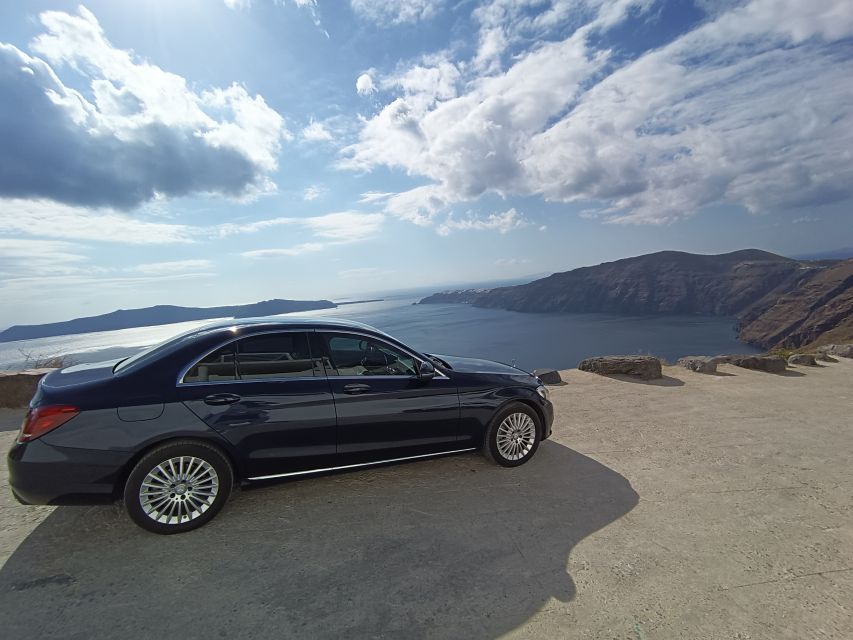 Santorini: Full-Day Car Hire With Private Driver - Luxury Car Service Highlights