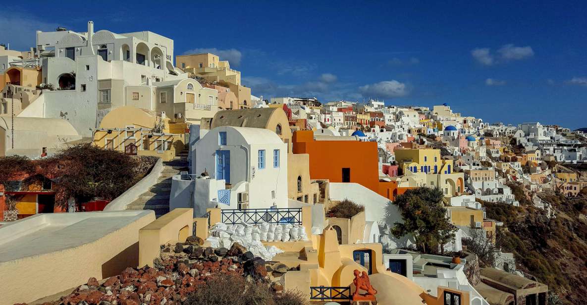 Santorini: Private Sunset Tour With Wine Tasting and Dinner - Wine Tasting Experience