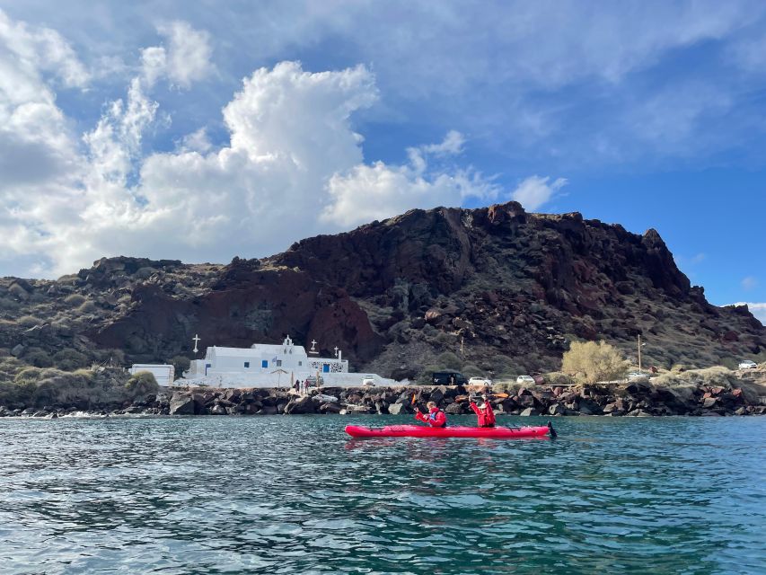 Santorini: South Sea Kayaking Tour With Sea Caves and Picnic - Inclusions