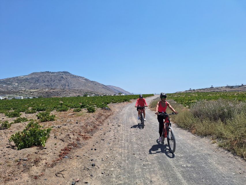 Santorini: Wine Country E-Bike Tour - Weather and Meeting Point