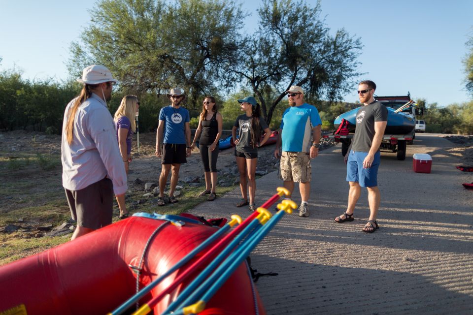 Scottsdale: Half-Day Lower Salt River Rafting Tour - Meeting Point Details