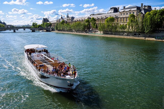 Seine River Guided Cruise With Snack Options by Vedettes De Paris - Inclusions and Exclusions