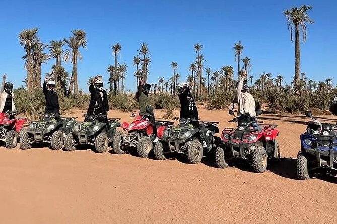 Sensational Quad and Camel Ride in the Palm Grove - Exploring the Camel Trek