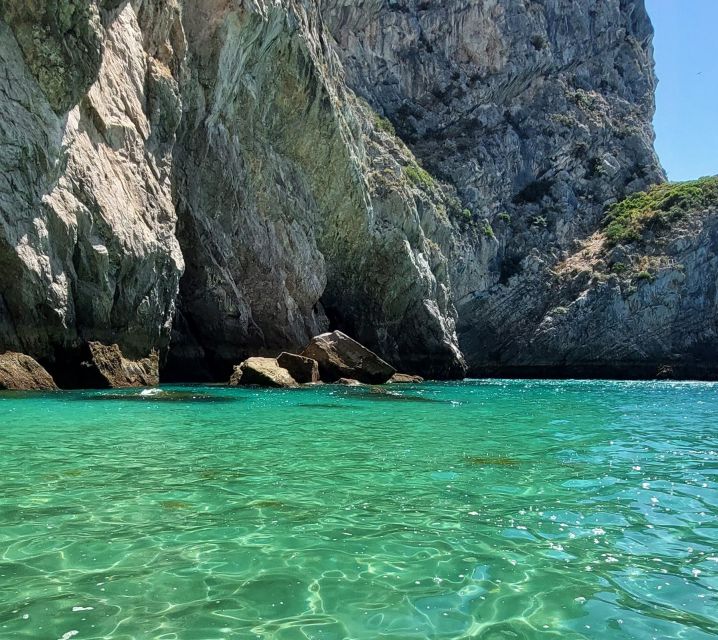 Sesimbra: Secret Bays and Beaches Boat Tour With Snorkeling - Snorkeling in Protected Waters