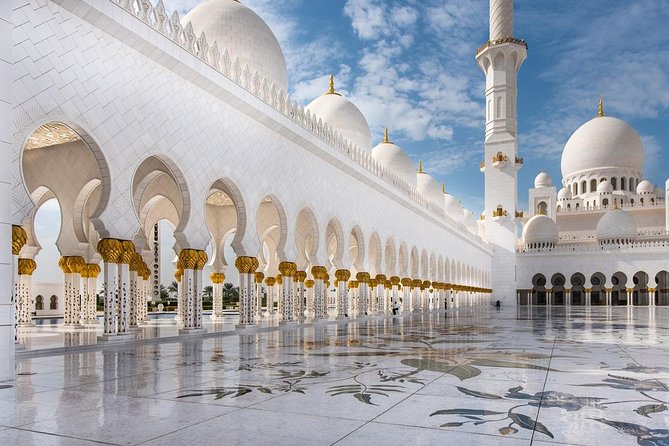 Sheikh Zayed Grand Mosque Tour From Dubai - Transportation and Pickup