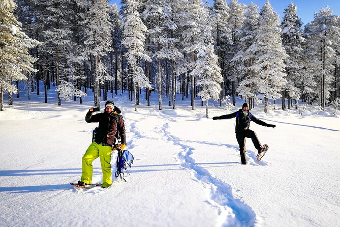 Snowshoe Trip in the Wilderness - Experiencing the Wonders of Lapland