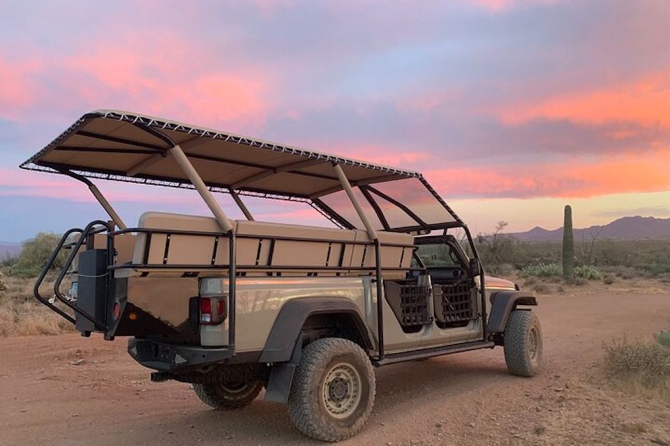 Sonoran Desert: Sunset Jeep Tour With Tonto National Forest - Meeting Point