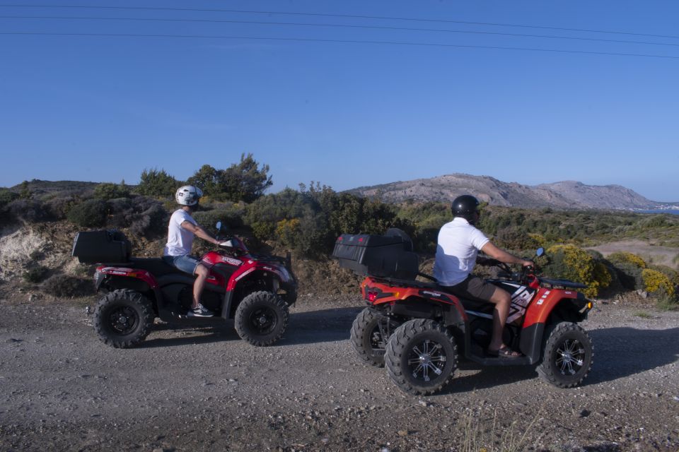 South Rhodes: ATV Quad Guided Tour With Hotel Transfers - Requirements and Recommendations