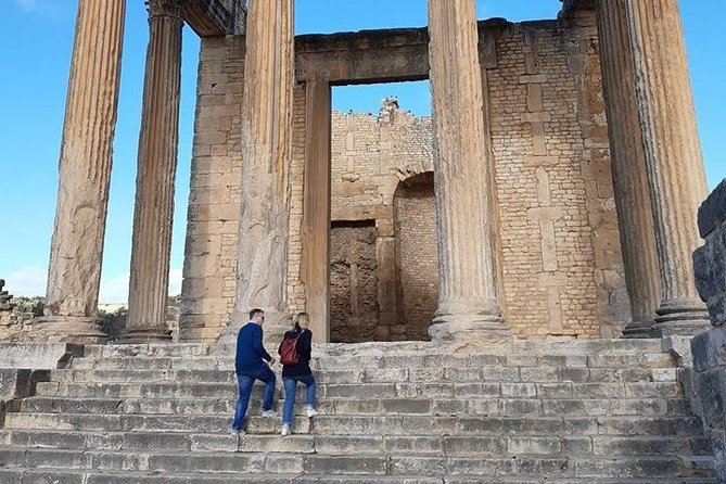 Special Roman Town DOUGGA Through the Andalusian City Testour - Visiting the Ain Tounga Archaeological Site