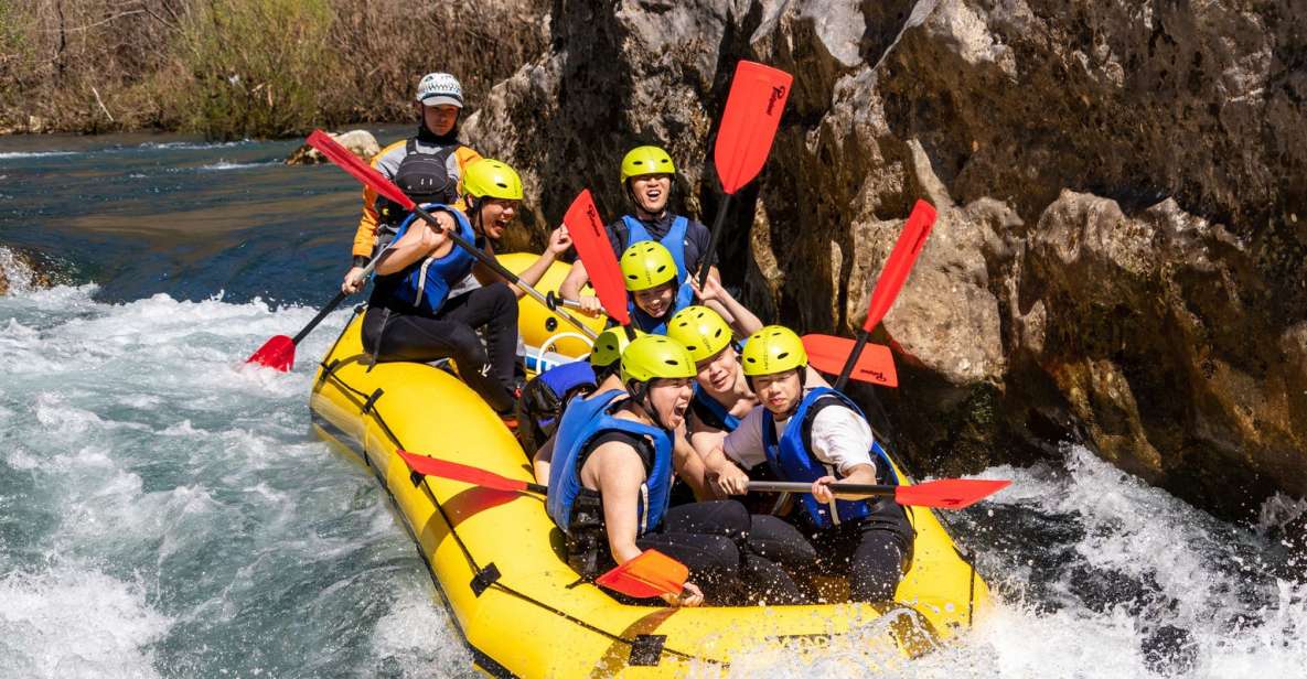 Split: Cetina River Whitewater Raft Trip With Pickup Option - Inclusions and Restrictions