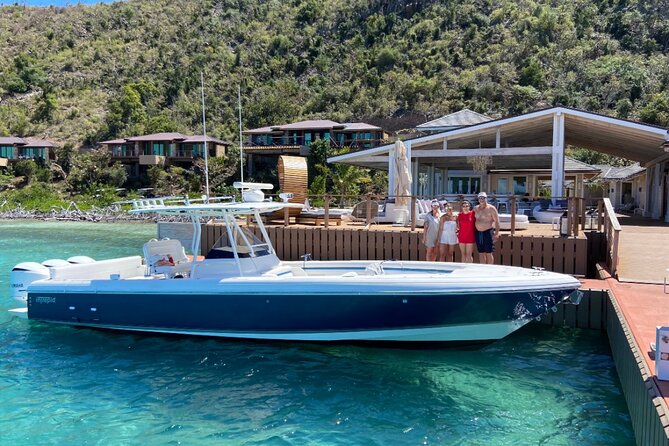 St Thomas Full-Day Boat Rental 37 Intrepid Powerboat - Bringing Your Own Beverages