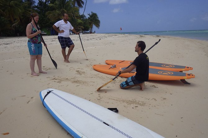 Stand Up Paddle Lessons - Paddling Along the Tobago Coastline