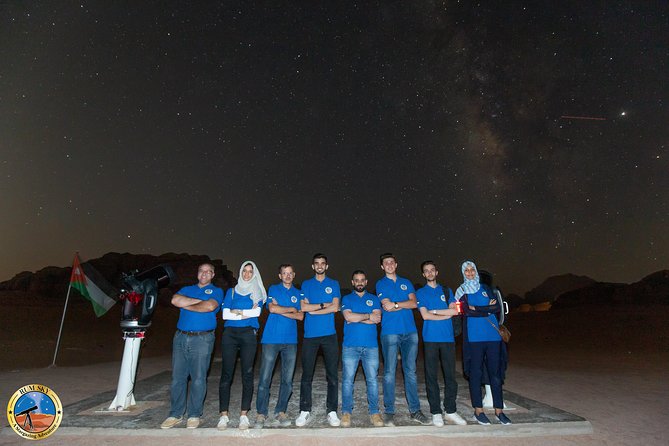 Stargazing Adventure in Jordan - Naked Eye Stargazing With Laser Guidance