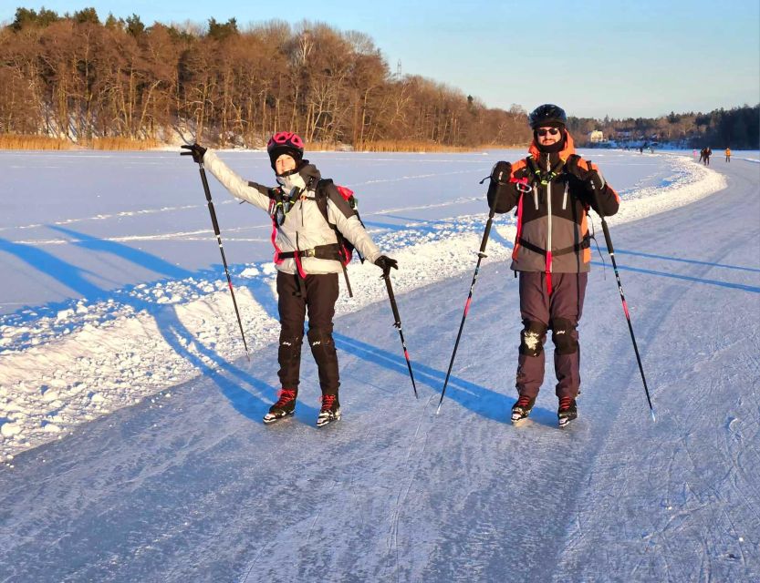 Stockholm: Nordic Ice Skating for Beginners on a Frozen Lake - Meeting Point and Transportation