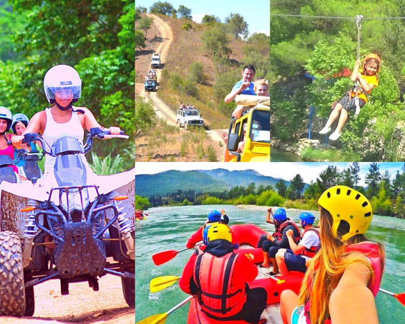 Super Combo: Rafting, Quad or Buggy Ride, Zipline, Jeep Tour - Quad and Buggy Rides