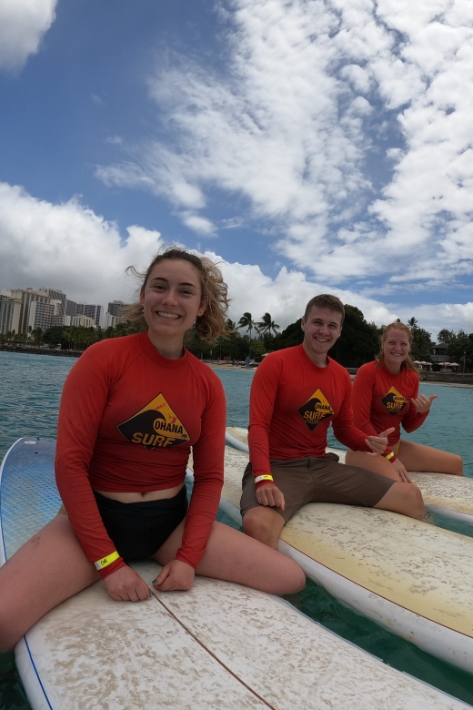 Surfing Lesson in Waikiki, 3 or More Students, 13YO or Older - Included Amenities