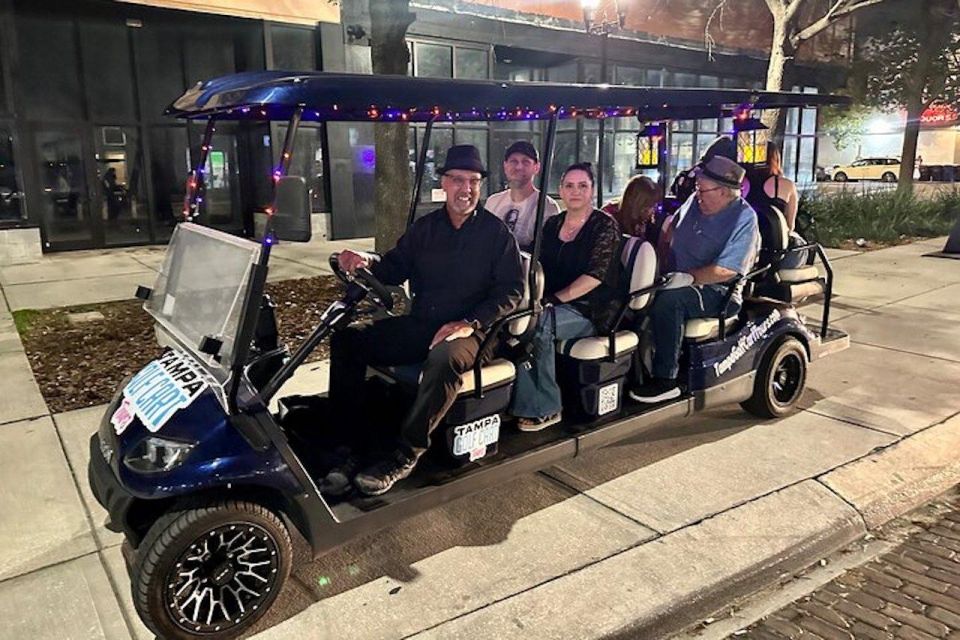 Tampa: Haunted Tour by Electric Golf Cart - Tour Features