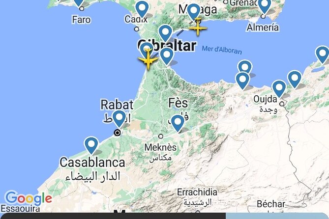 Tangier Airport Transfers - Tour Details Breakdown