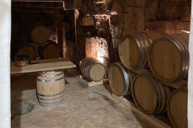 Tasting in the Historic Cellar of Marsala - Inclusions and Logistics