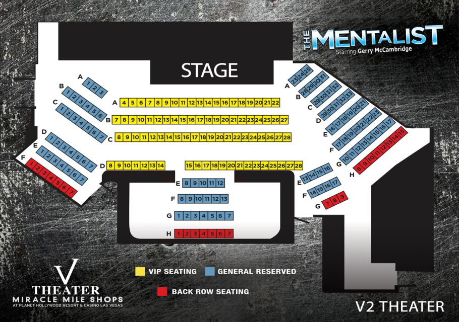 The Mentalist Tickets: Las Vegas - Audience Participation