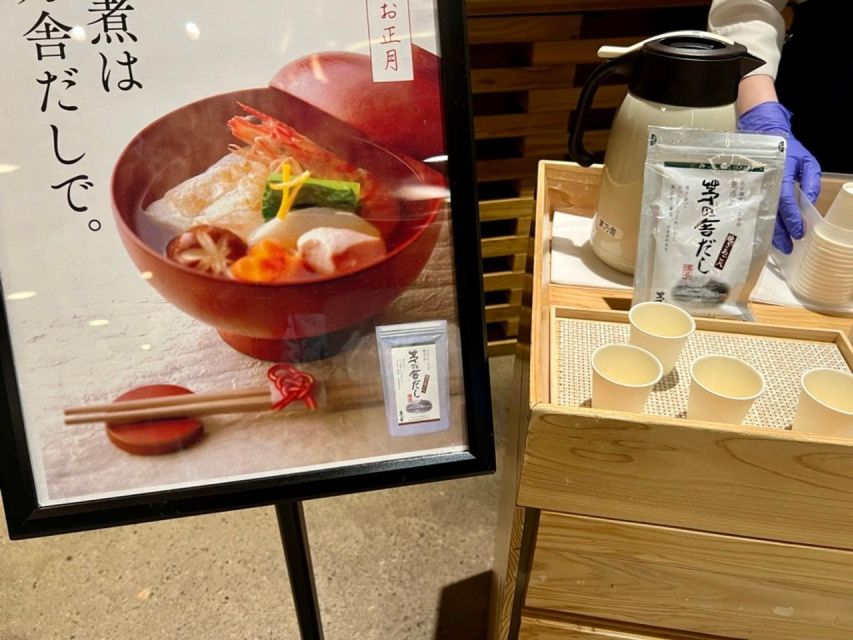 Tokyo : Dashi Drinking and Shopping Tour at Nihonbashi - Educational Component