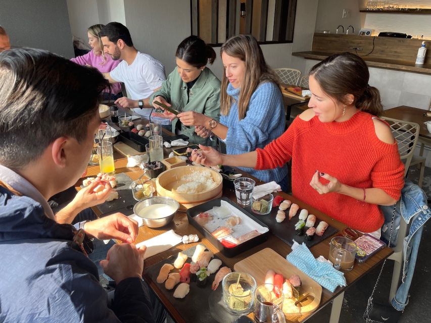 Tokyo: Maki Sushi Roll & Nigiri Sushi Making in Asakusa - Cooking Class Experience