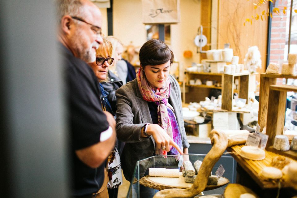 Toulouse: Victor Hugo Market Guided Food Tour With Tastings - Navigating the Cheese Counter